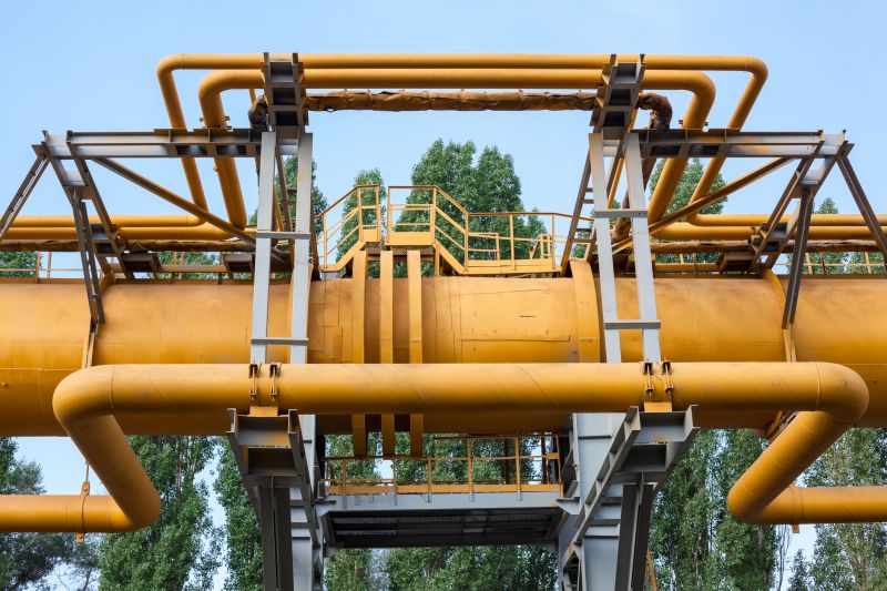 Gas Pipe Moving