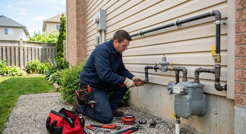 Fire Pit Gas Line Installation in Boca Raton, FL