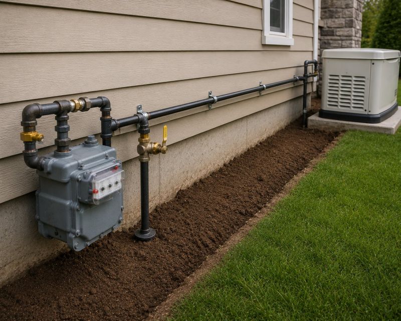 Gas Line Rerouting in Annapolis, MD