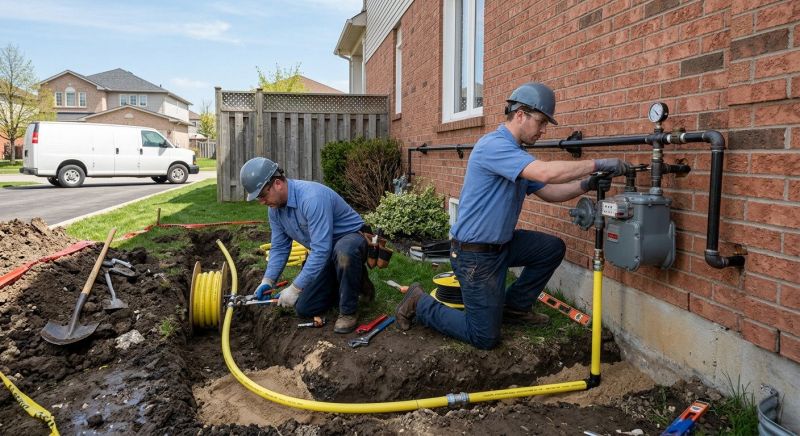 Gas Line Rerouting in Austin, TX