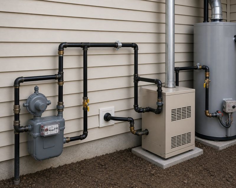 Gas Pipe Installation in Annapolis, MD