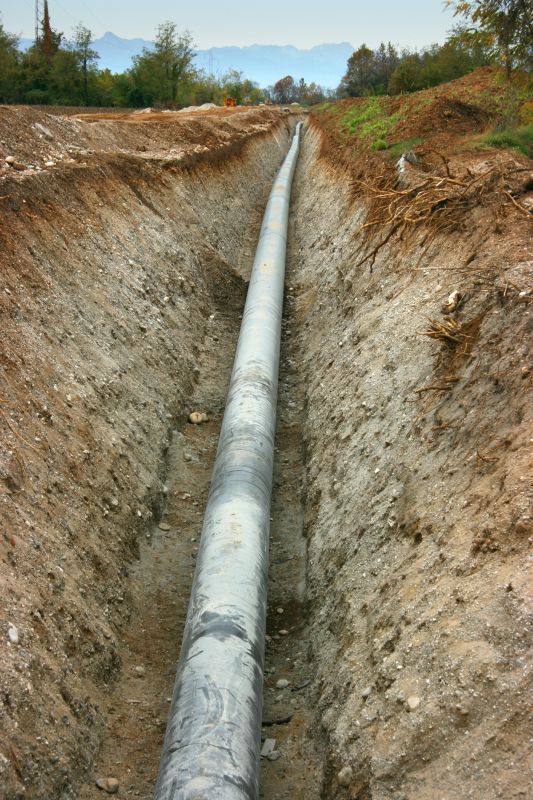 Gas Pipe Moving