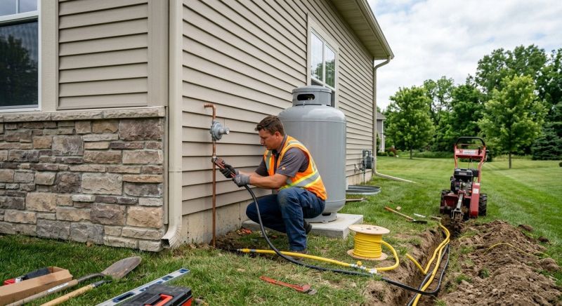 Propane Line Repair in Austin, TX