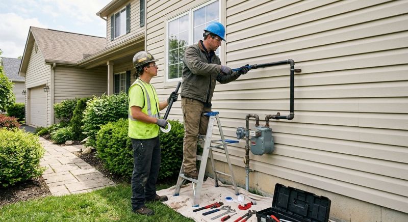 Propane Line Replacement in Annapolis, MD